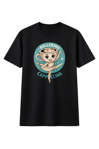 T-shirt Ballerina Cappuccina